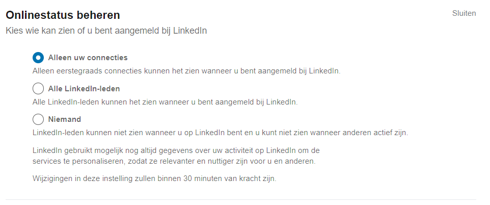 Privacy Linkedin 3