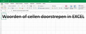 doostrepen excel