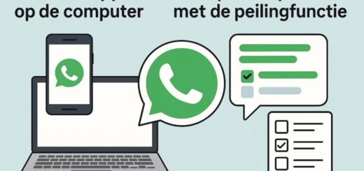 WhatsApp op de computer gebruiken
