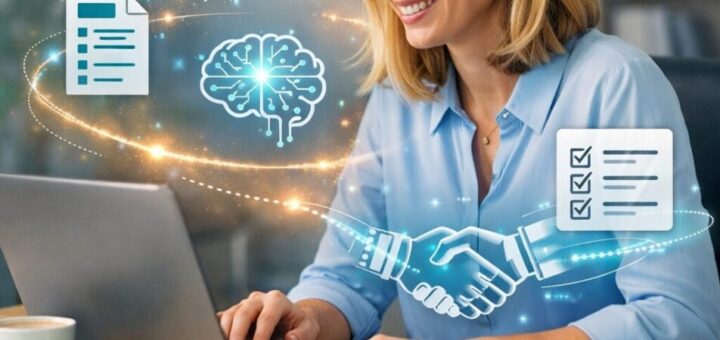 Hoe werkt AI voor de secretaresse