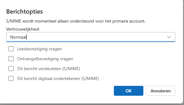 Leesbevestiging in Outlook