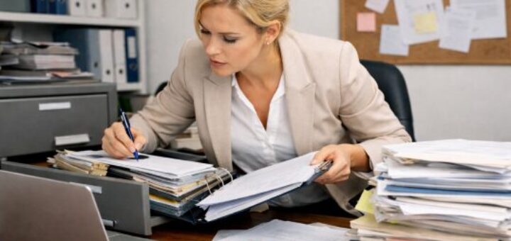 Documenten zoeken secretaresse