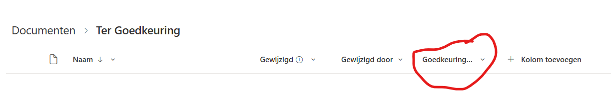 stap 2 na goedkeuringen tab