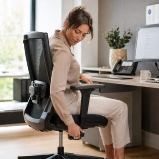 comfortabele bureaustoel