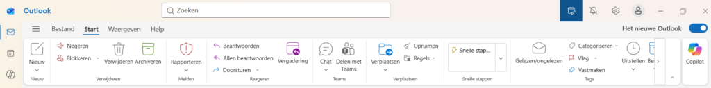 Nieuwe outlook_desktop versie prinscreen